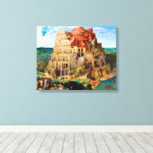 Der Turm von Babel Pieter Bruegel, der älteren Kun Leinwanddruck (Insitu (Holzboden))