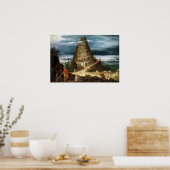 Der Turm von Babel Poster (Küche)