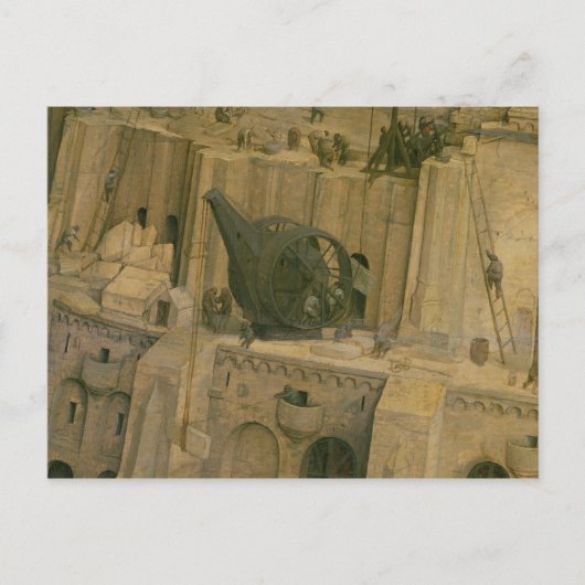 Der Turm von Babel Postkarte (Vorderseite)