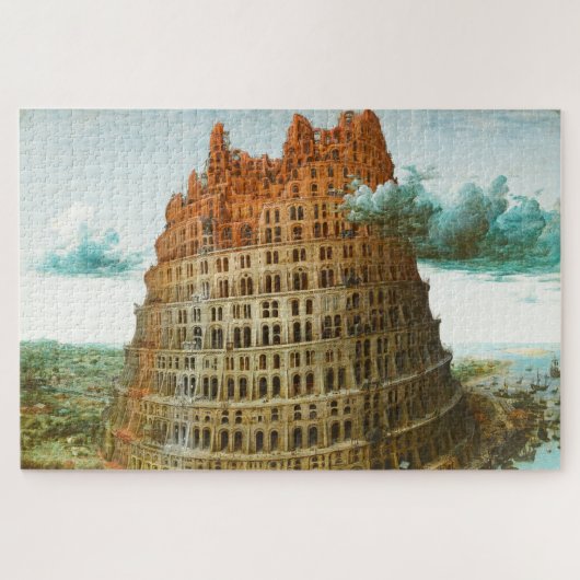 Der Turm von Babel (Rotterdam) Puzzle (Horizontal)