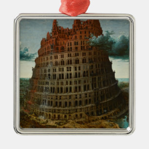 Der Turm von Babel (von Pieter Bruegel dem Älteren Ornament Aus Metall