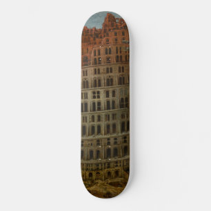 Der Turm von Babel (von Pieter Bruegel dem Älteren Skateboard