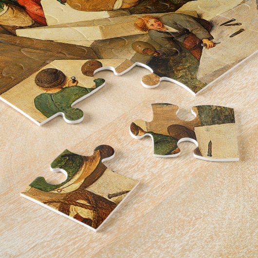Der Turm von Babel (Wien), Pieter Bruegel, Puzzle (Seite)