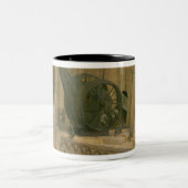 Der Turm von Babel Zweifarbige Tasse (Mittel)