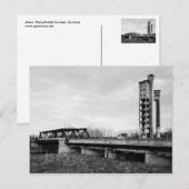 Der Turm von Crossen Postkarte (Vorne/Hinten)