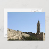 Der Turm von David Postkarte (Vorne/Hinten)