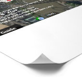 Der Turm von Sauron Poster (Ecke)