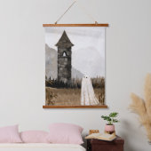 Der Turm Wandteppich Mit Holzrahmen (Schlafzimmer)