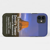 Der Turm WYOMING des Teufels Case-Mate iPhone Hülle (Rückseite (Horizontal))