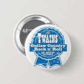 Der TWAINS Bier drinkin Knopf! Button (Vorne & Hinten)