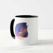 Der two-spined Angelfish Tasse (Vorderseite Links)