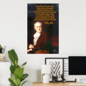 Der Tyger von William Blake Poster (Heimbüro)