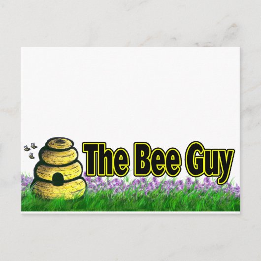 der Typ der Biene Postkarte (Vorderseite)