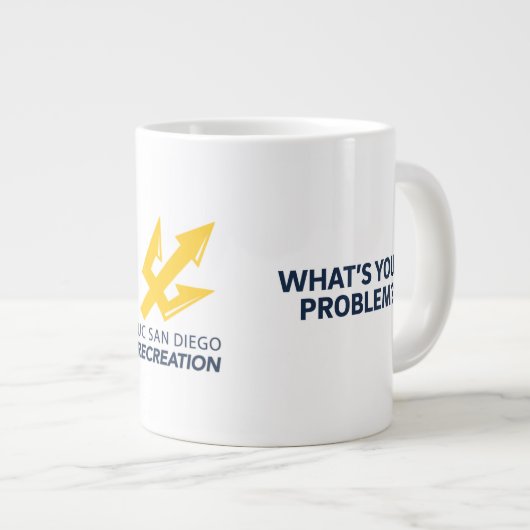Der Typ der Idee® | Problem-Anweisung: Jumbo-Tasse (Vorderseite Rechts)