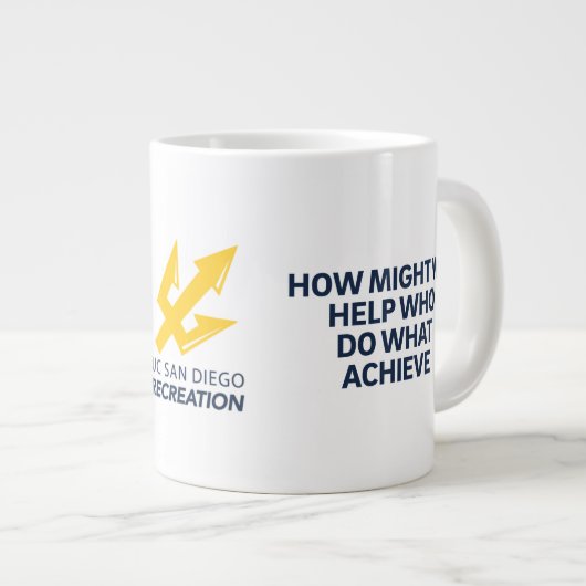 Der Typ der Idee® | Problem-Anweisung: Jumbo-Tasse (Vorderseite Rechts)