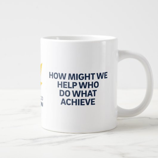 Der Typ der Idee® | Problem-Anweisung: Jumbo-Tasse (Rechts)