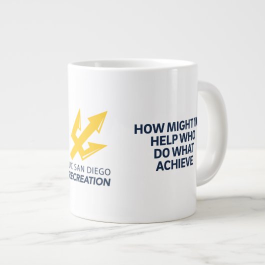 Der Typ der Idee® | Problem-Anweisung: Jumbo-Tasse (Vorderseite Rechts)