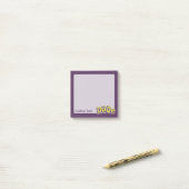 Der Typ Post-it Klebezettel (Auf Schreibtisch)