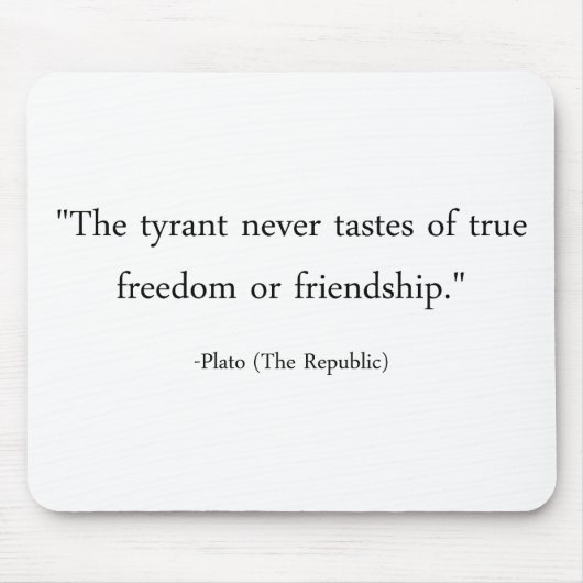 Der Tyrann Mousepad (Vorne)