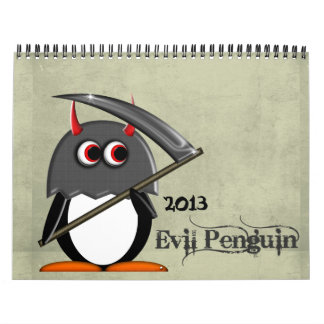 Der ÜBEL PENGUIN™ Cartoon KALENDER 2013