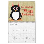 Der ÜBEL PENGUIN™ Cartoon KALENDER 2016 (Jan 2027)