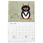 Der ÜBEL PENGUIN™ Cartoon KALENDER 2016 (Mär 2027)