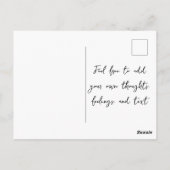 Der überfüllte Coffee Shop in Paris Postkarte (Rückseite)