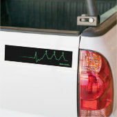 Der Übergang EKG Autoaufkleber (Auf Lkw)