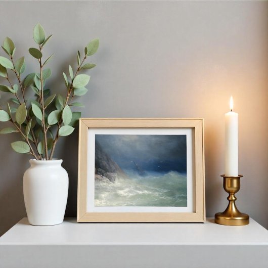 Der Überlebende, Ivan Konstantinowitsch Aivazowski Fotodruck