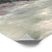 Der Überlebende, Ivan Konstantinowitsch Aivazowski Poster (Ecke)