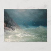 Der Überlebende, Ivan Konstantinowitsch Aivazowski Postkarte (Vorderseite)