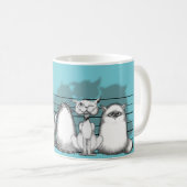 Der übliche Pussy Kaffeetasse (VorderseiteRechts)