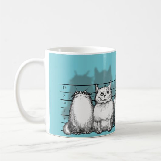 Der übliche Pussy Kaffeetasse (Links)