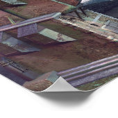 Der Uhrturm (11" x 14") Art Print Poster (Ecke)