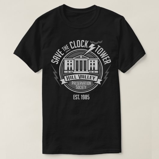 Der Uhrturm gerettet T-Shirt (Design vorne)