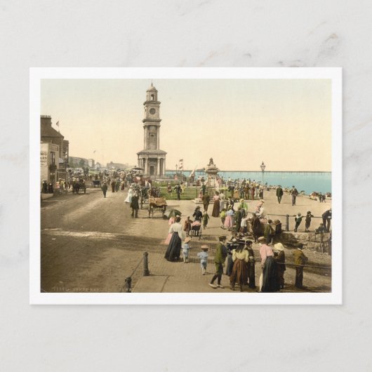 Der Uhrturm, Herne Bay, Kent, England Postkarte (Vorderseite)