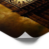 Der Uhrturm Poster (Ecke)