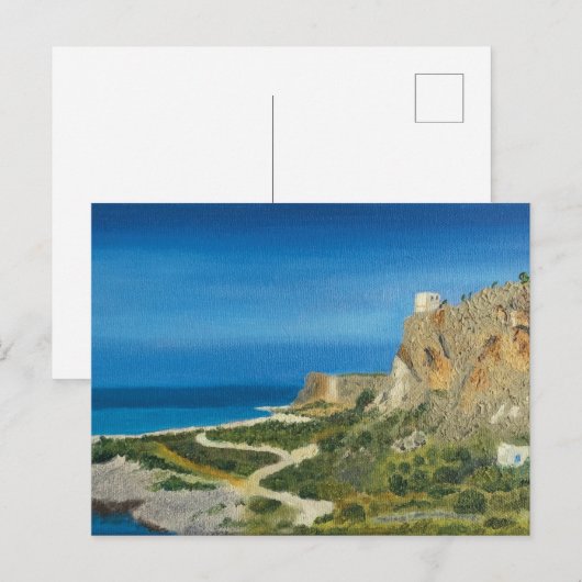 Der Uhrturm Postkarte (Vorne/Hinten)