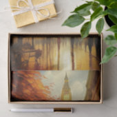 Der Uhrturm Seidenpapier (Geschenk)