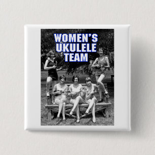 Der Uke der Frau Team-Knopf Button