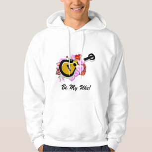 Der Ukulele des Valentinsgrußes Hoodie
