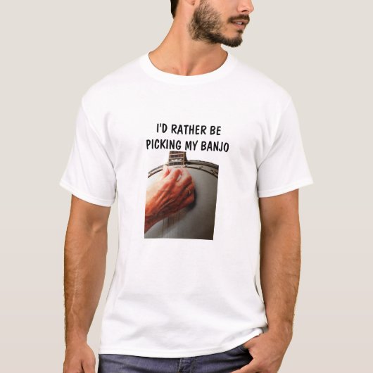 DER ULTIMATE "BANJO PLAYER'S"-T - SHIRT (Vorderseite)