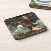 Der ultimative Adler Untersetzer (Linke Seite)