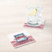 Der ultimative Crawfish Boil: Eine südliche Tradit Rechteckiger Pappuntersetzer (Vor Ort)