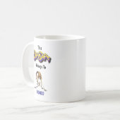 Der ultimative DaDa-Legacy-Becher für 2 Kinder Kaffeetasse (Vorderseite Links)