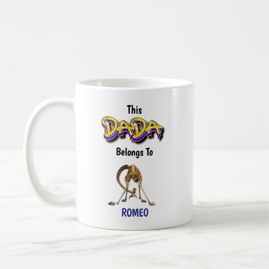 Der ultimative DaDa-Legacy-Becher für 2 Kinder Kaffeetasse (Links)