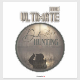 Der ultimative Entenschutzaufkleber Aufkleber