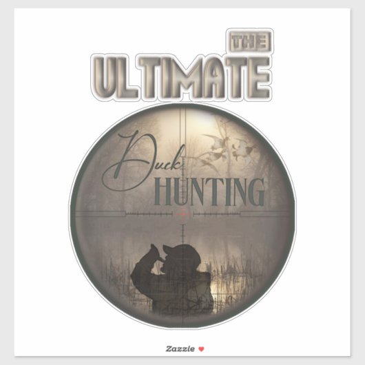 Der ultimative Entenschutzaufkleber Aufkleber (Blatt)