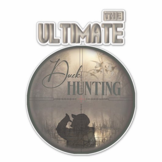 Der ultimative Entenschutzaufkleber Aufkleber (Vorderseite)