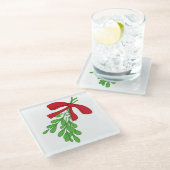 DER ULTIMATIVE "MISTLETOE* CHRISTMAS UNTERSETZER (Schrägansicht)